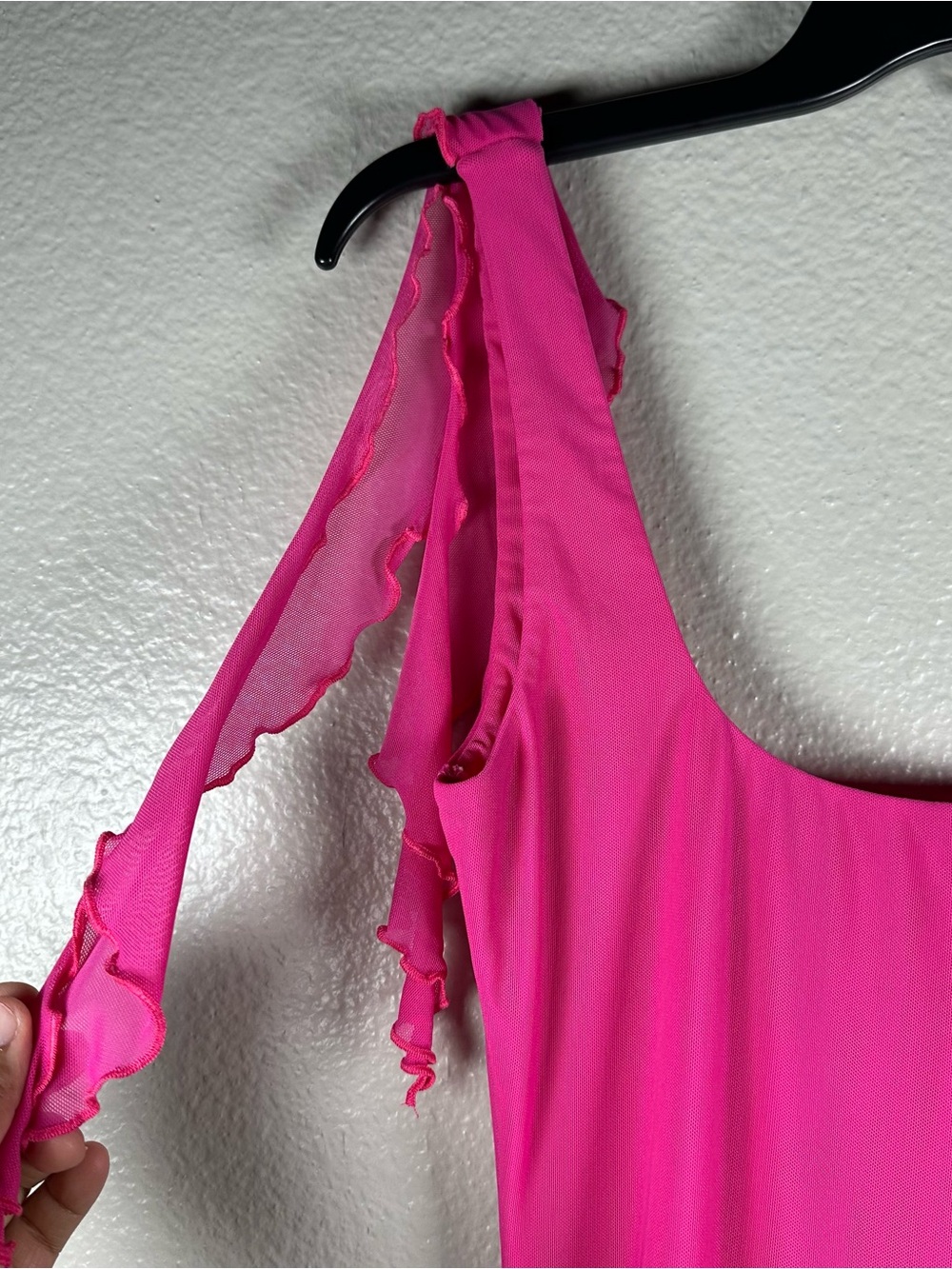 White Fox Boutique Don’t tell me now mini dress in hot pink SZ:S - Picture 5 of 7